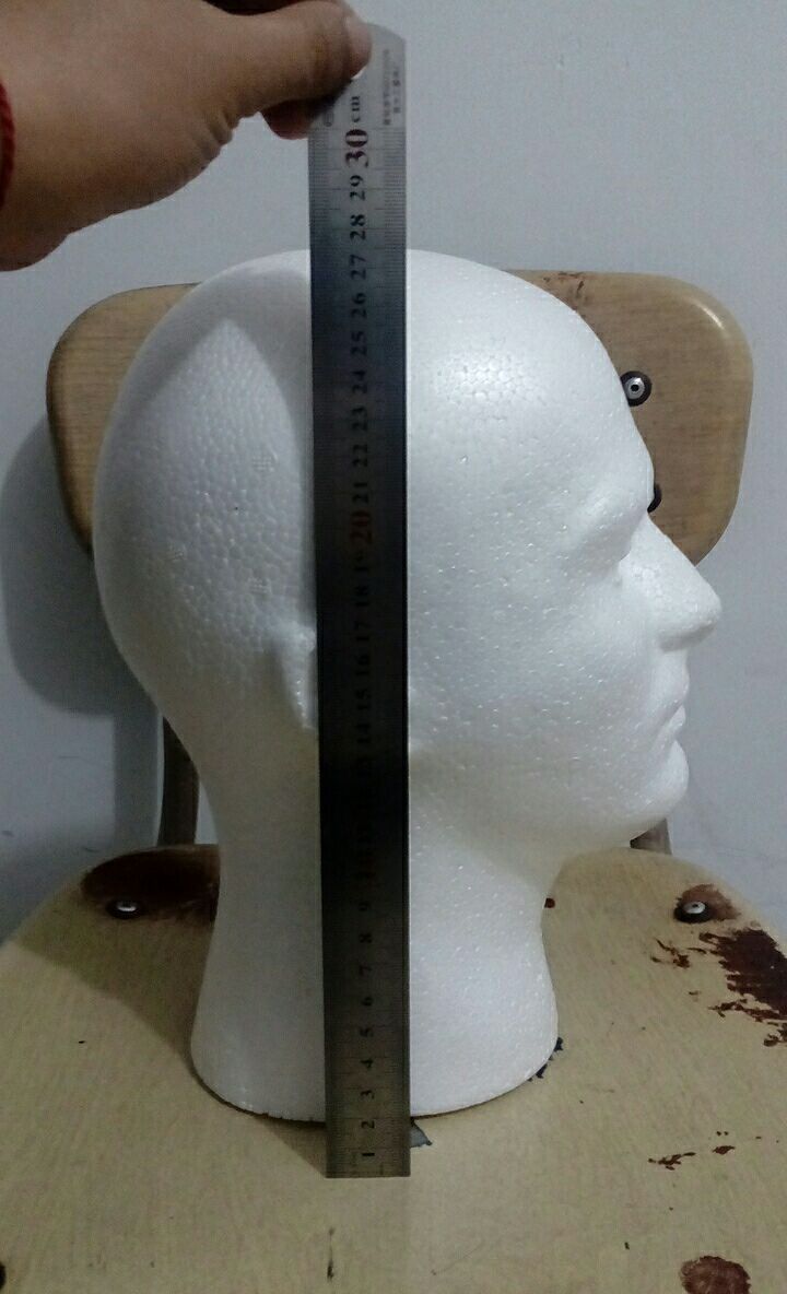 Foam mannequin head