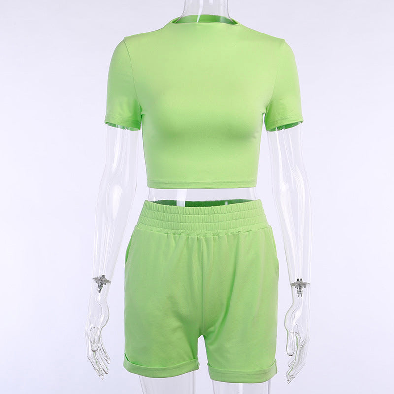 Net Celebrity Fashion Suit With Navel And Waist