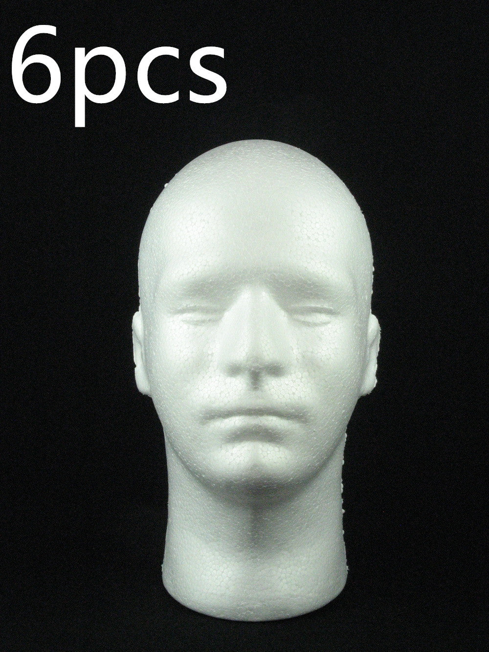 Foam mannequin head