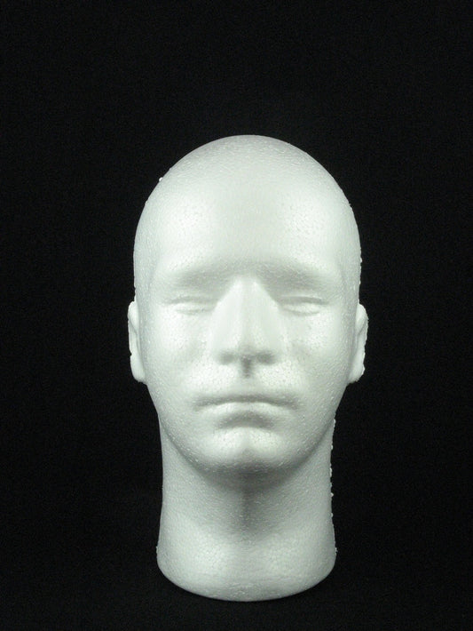 Foam mannequin head