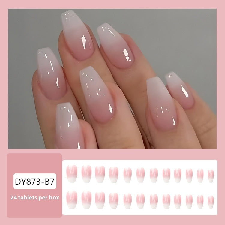 Wearable Nail Tips Gentle Sweet Girl