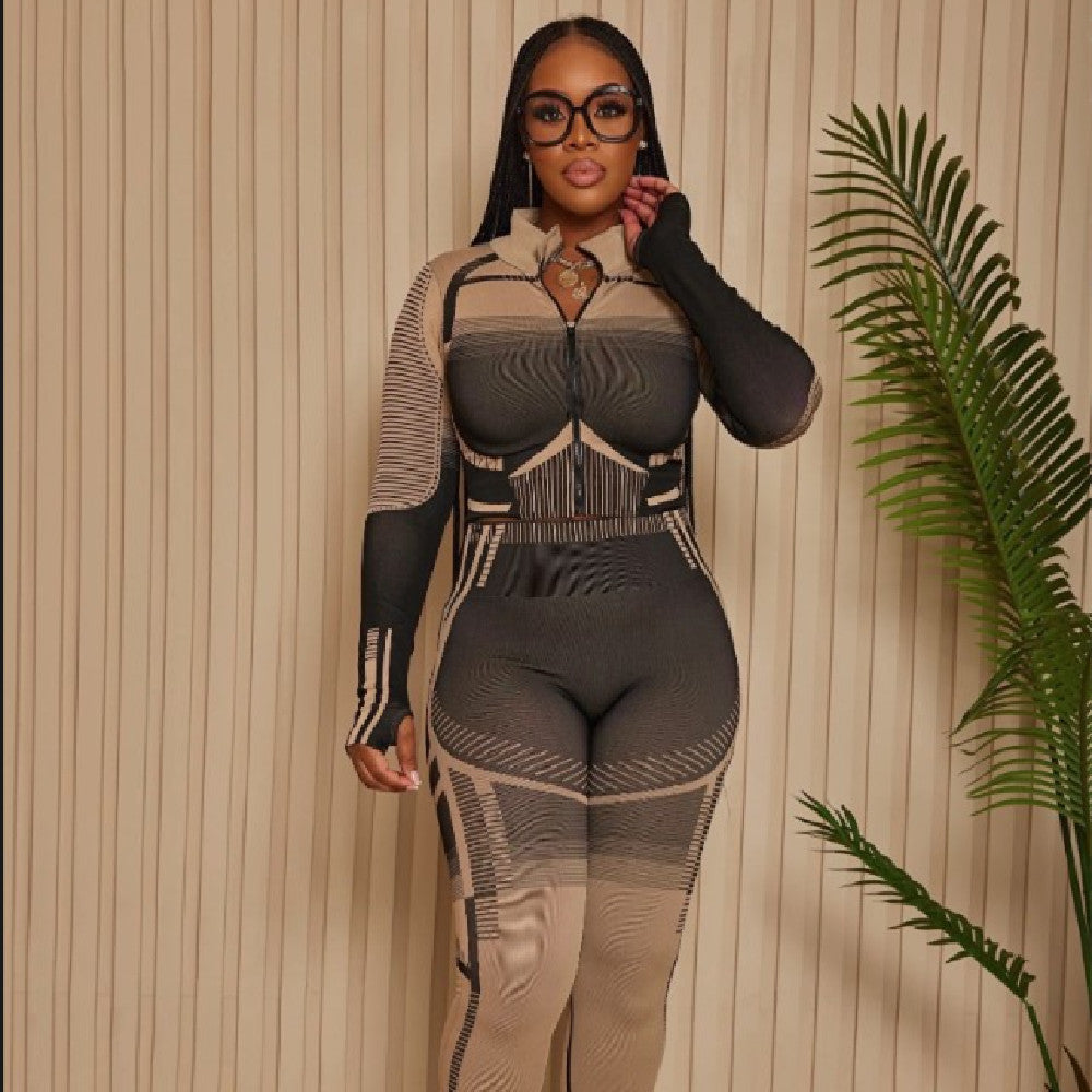 Fashion Special Women's Clothing Tight Sports Suit